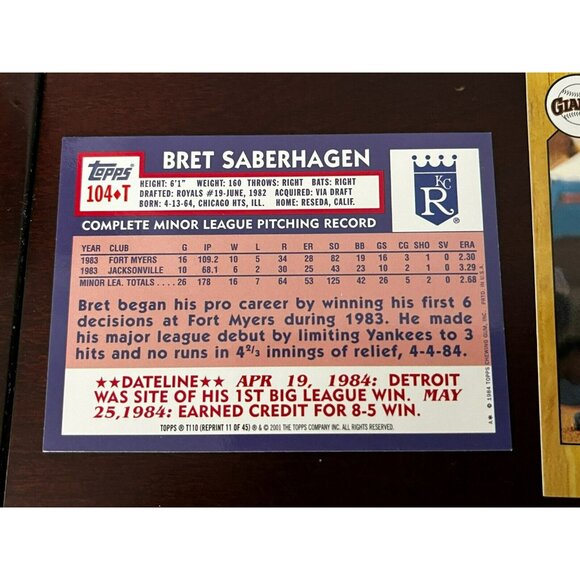 2001 Topps 50th Anniversary Lot Of 16 Reprint Cards Jackson Smith Deion - Picture 8 of 8